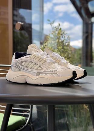 Кроссовки adidas wochenende New white beige6 фото