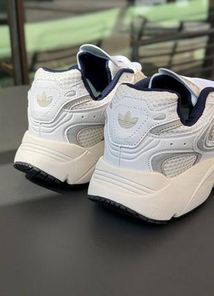 Кроссовки adidas wochenende New white beige10 фото