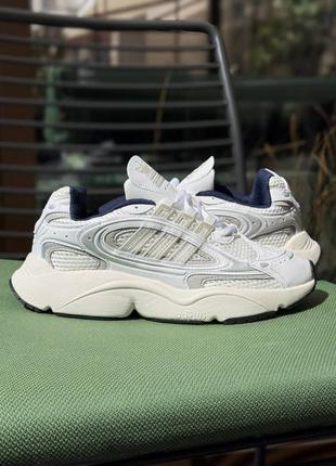 Кроссовки adidas wochenende New white beige8 фото