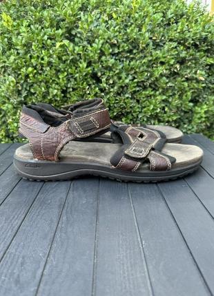 Clarks кожаные сандали мужские оригинал босоножки кларкс