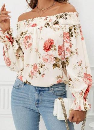 Повітряна романтична блуза zara