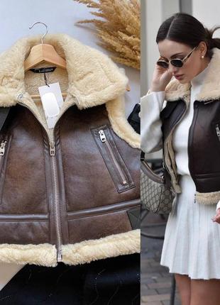 Безрукавка жилетка zara