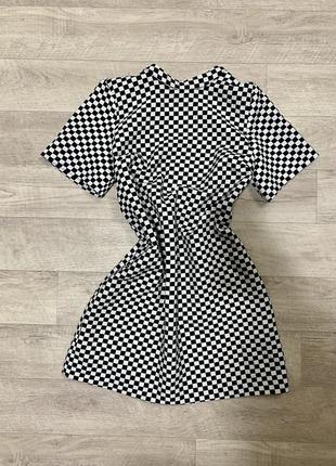 Сукня zara, m (можна, як вільну s) клітинка, шахи
