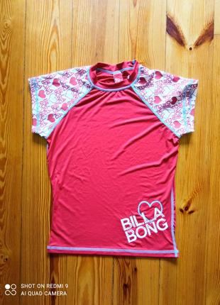 Сонцезахисна дитяча футболка пляжна для дівчинки рашгард для басейну відпочинку дайвінгу