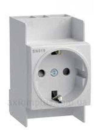 Модульная розетка  на din-рейку hager