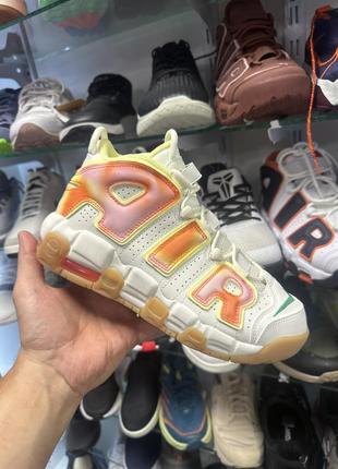 Женские демисезонные кроссовки nike air more uptempo