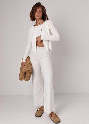 Вʼязаний костюм 23129