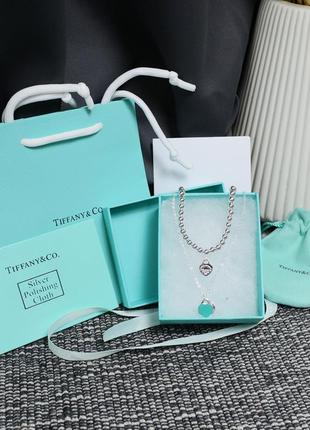 Новый набор из браслета на колье в стиле tiffany