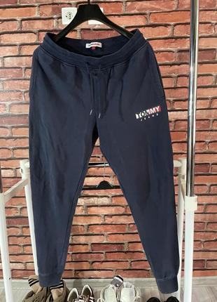 Мужские спортивные штаны tommy hilfiger синие