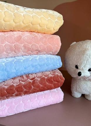 Плед детский акрил, мягкий и нежный на ощупь