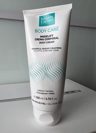 Martiderm body care моделюючий крем для зміцнення шкіри проти розтяжок та целюліту. новий 200 ml