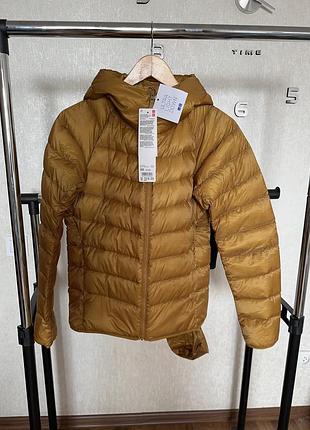 Ультралегкий пуховик uniqlo, который состоит в мешочек6 фото