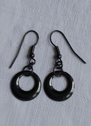 Серьги подвески бижутерия