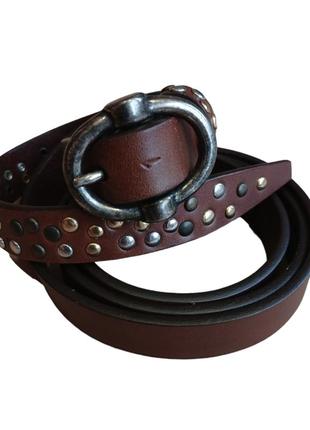 Кожаный ремень 

-patrizia pepe-
        firenze
vera pelle
made in italy 

genuine leather
made italy 🇮🇹
пояс коричневого цвета оригинальный