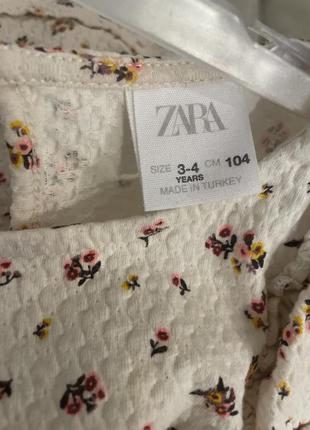 Платье zara 104 см3 фото