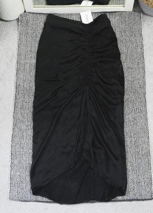 Новая миди юбка stradivarius2 фото
