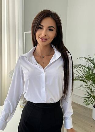 Сорочка, 2 кольори, блузка софт на кнопках