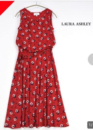 Вінтажна сукня laura ashley з геометричним малюнком, р. 12/40/l