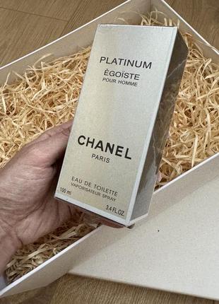 Мужской парфюм шанель platinum egoiste духи 100 мл