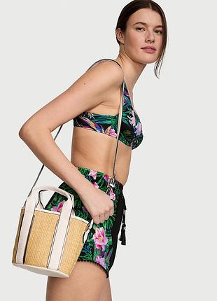 Сумка сумочка солома кроссбоді victoria's victorias victoria secret