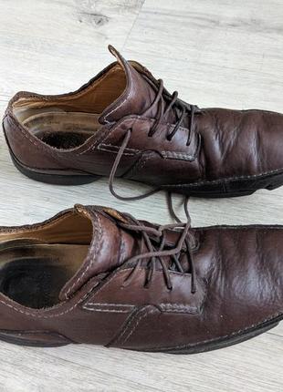 Шкіряні макасіни clark 43