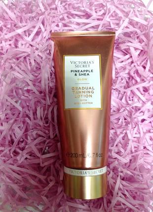 Лосьйон автозасмага для тіла victoria's secret pineapple & shea
