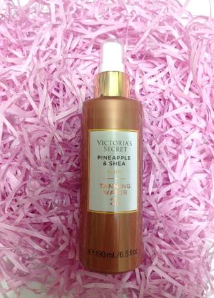 Спрей-автозасмага victoria's secret pineapple & shea glow tanning water, 190 мл
