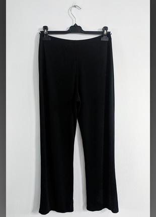 Брюки широкі з трикотажної тканини donna karan dkny