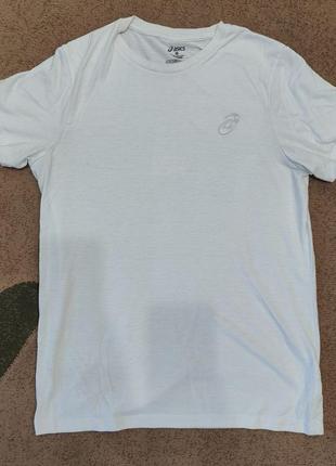 Футболка asics белая, белая размер s