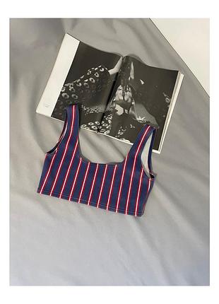 Топ в полоски boohoo