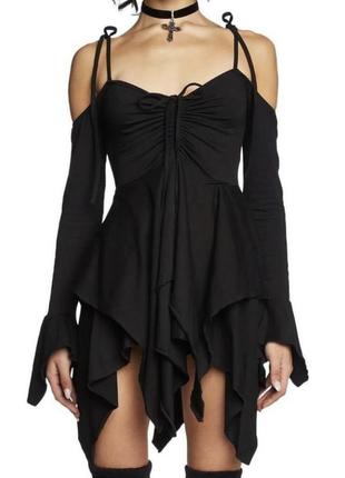 Сукня гранж панк плаття y2k dollskill