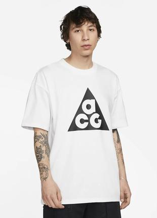 Оригинальн! футболка nike acg. размер l; xl