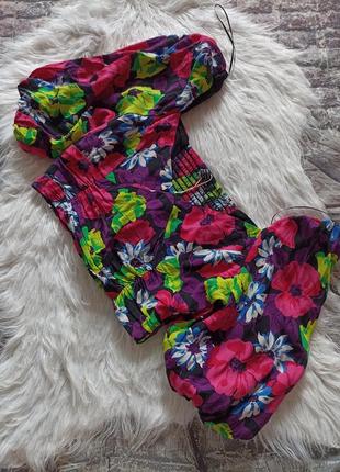 Bershka 🌺топ/блуза с пышным рукавом