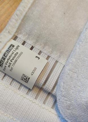 Бандаж ортез поясничный schiebler para-vertebral light, размер 3