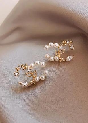 Серьги в стиле chanel
