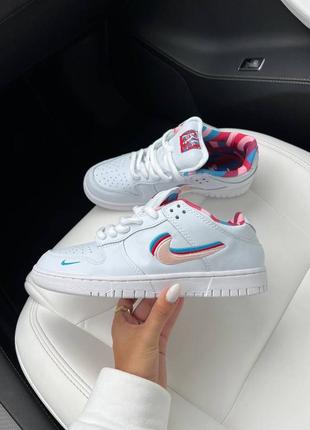 💙🩷 трендовые женские кроссовки nike sb dunk low / найк сб демисезонные на весну, лето, осень / женккие кроссовки датки кед
