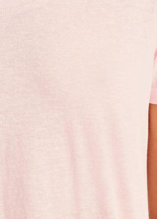 New look. товар из англии. футболка в расцветке пастельно-розового марла.6 фото