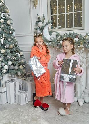 Теплые пушистые халатики