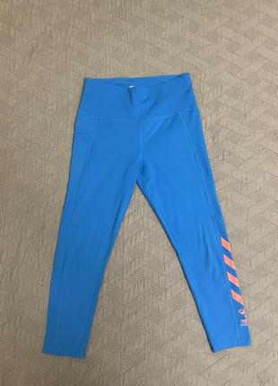 Спортивные леггинсы бренда hummel, размер xs
