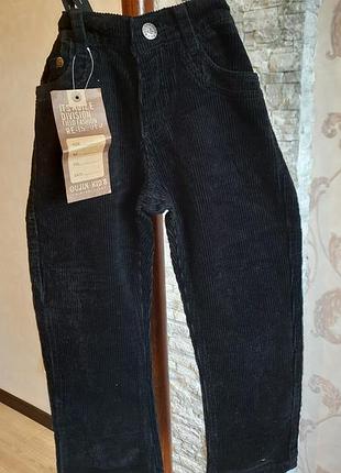 Вельветові весняні штани на хлопчика 122-128р.