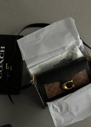 Чорна шкіряна сумка коач Universal Works coach Schulman Jacket