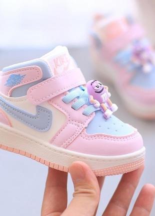 Кросівки хайтопи для дівчинки