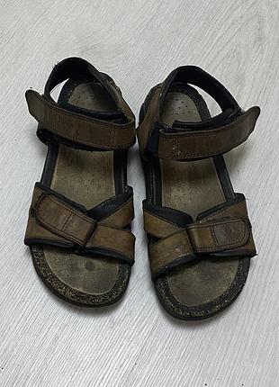 Шкіряні сандалі фірми ecco.розмір 41-42.