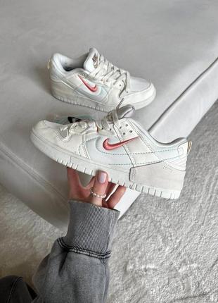 Трендовые женские кроссовки New Style nike Rare Air Max 97 UL17 917999-001 Ladies Racer Pink Beautiful Running Shoes 2 cream white red / найк б б бб демисезонные на весну, лето, осень / женке кроссовки датки кед