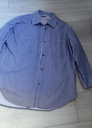 Сорочка zara оверсайз