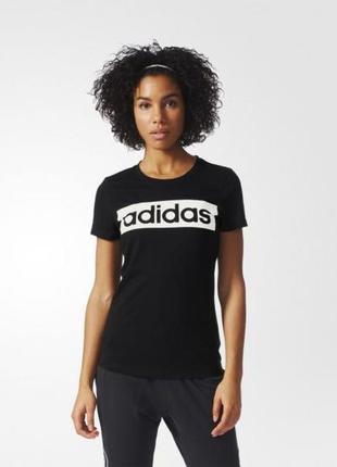 Жіноча футболка adidas / розмір xs / жіноча футболка адідас / футболка адідас / футболка adidas / жіноча чорна футболка / adidas / адідас _1