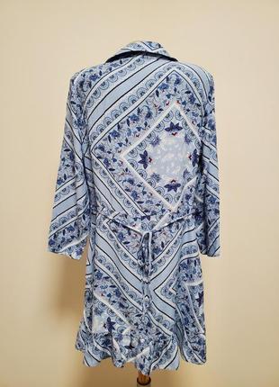 Гарне брендове віскозне плаття на гудзиках5 фото