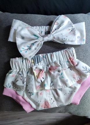 Блумери і пов'язка на голову hand made