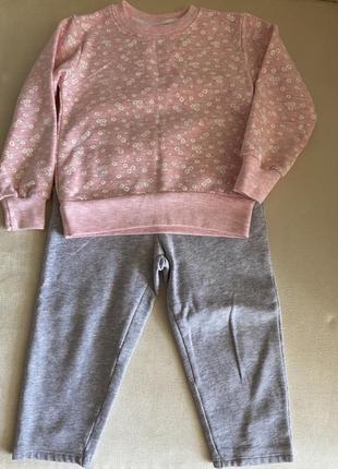 Костюм carters на флисе 1,5-2 года