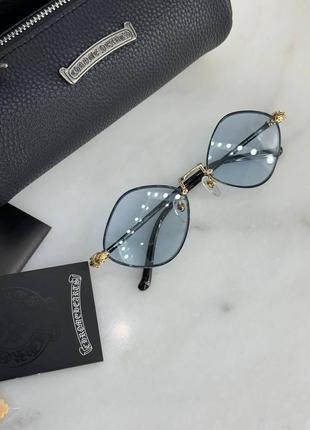 Преміальні жіночі окуляри в стилі chrome hearts